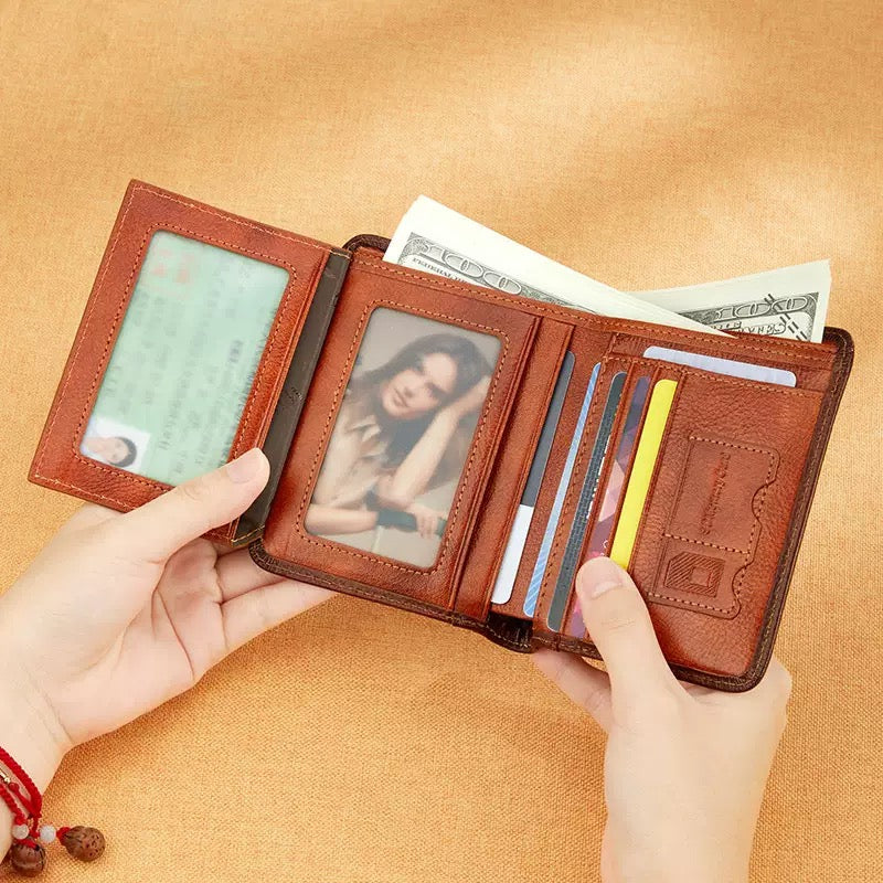 4147 genuine leather wallet