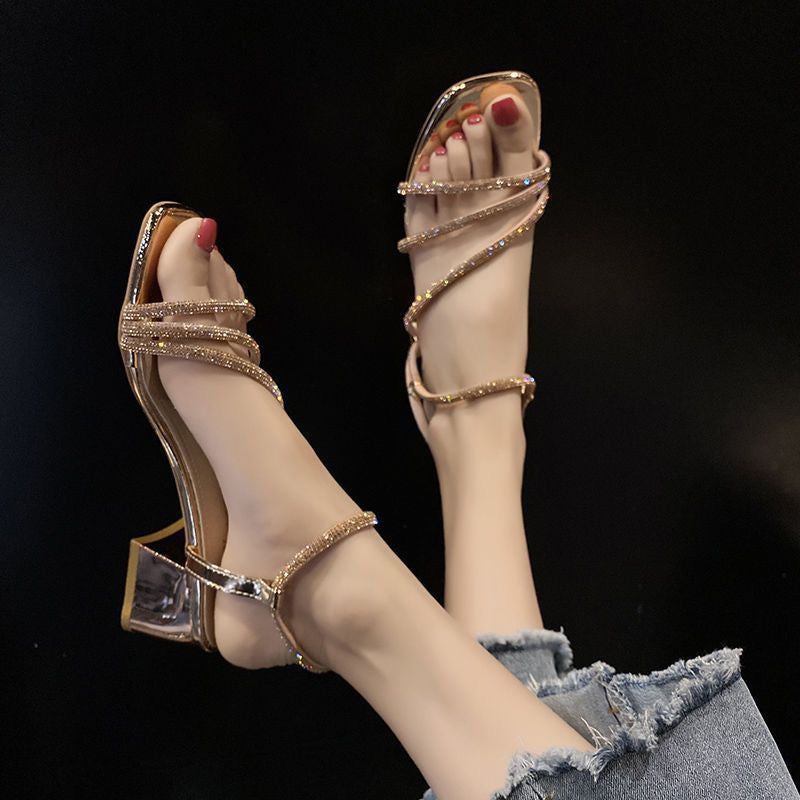 3826 Women's Fashion Heels Sandals