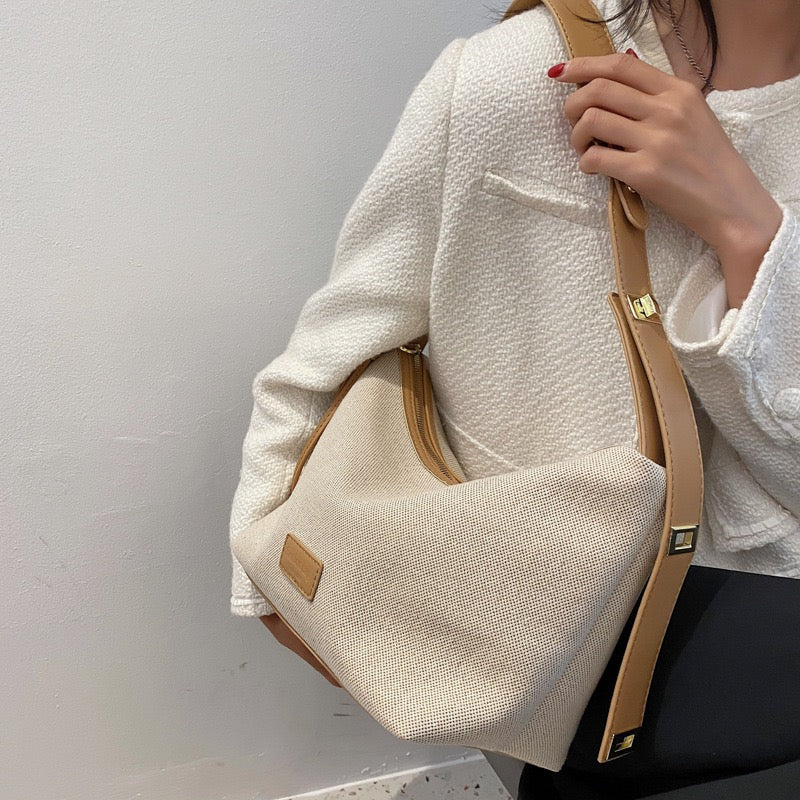3992 Fashion Canvas Bucket Bag