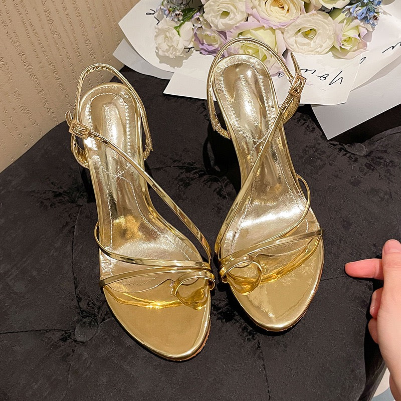 3508 High-heeled sandals