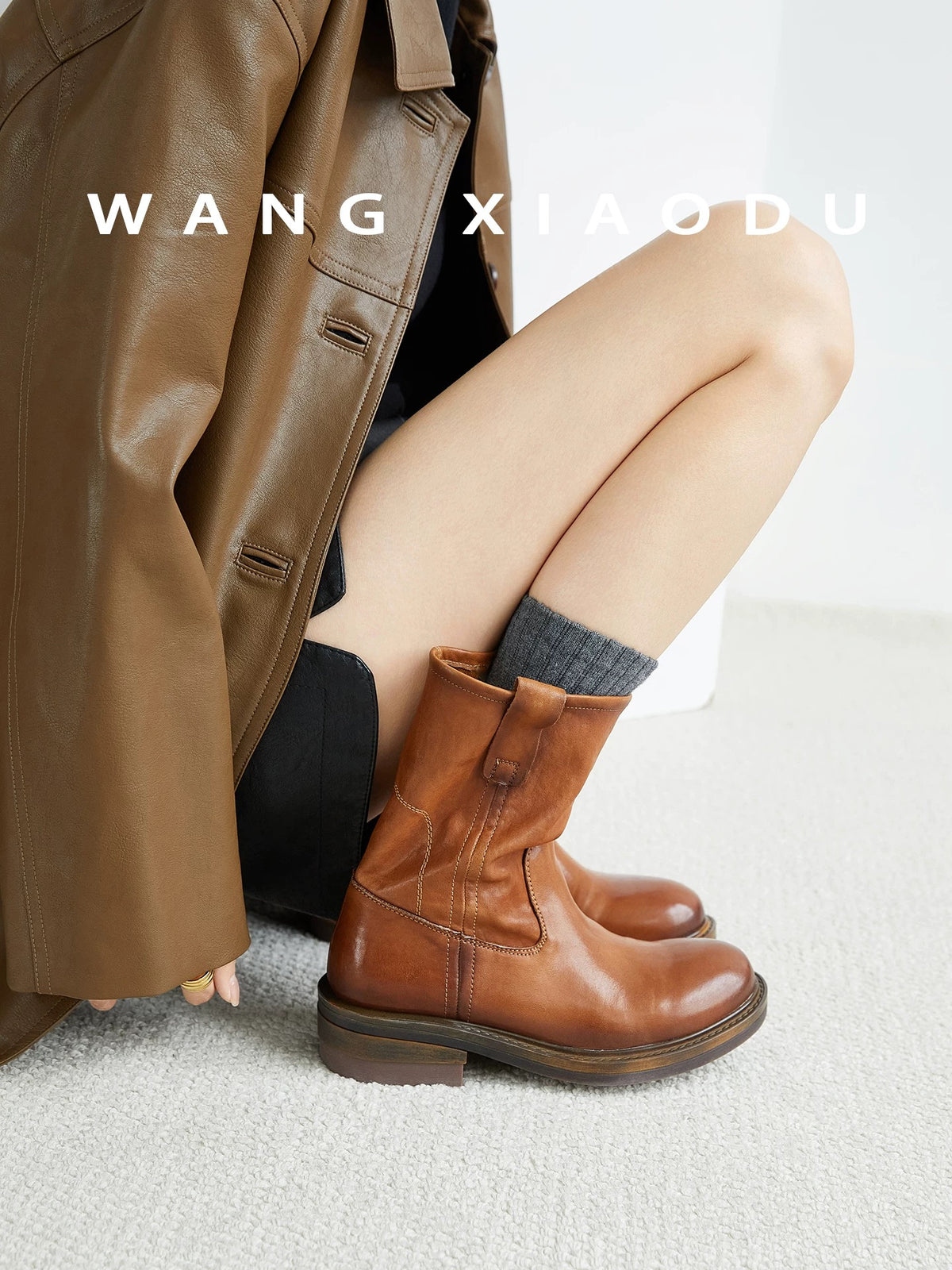 5230 genuine leather boots