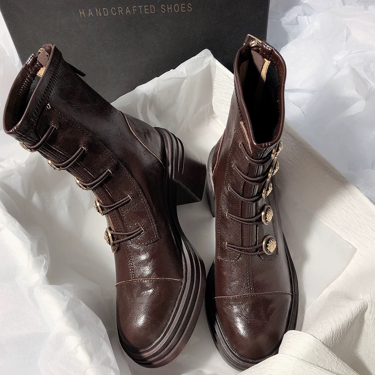 5113 genuine leather boots