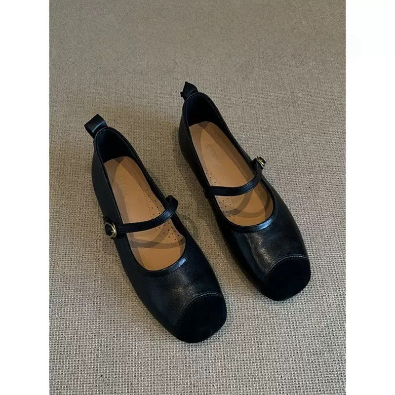 3801 lambskin flats