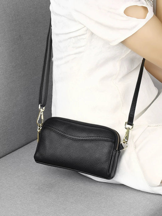 4976 genuine leather crossbody bag