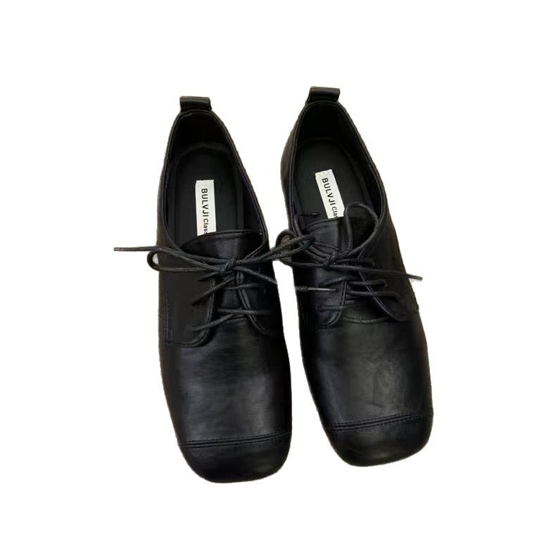 3921 Square-Toe Flats