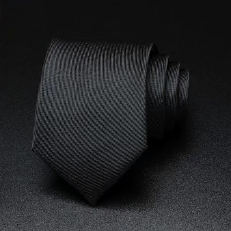 1819 cotton solid neck tie