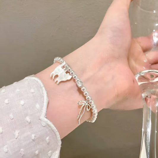 2045 s925 pearl bracelet