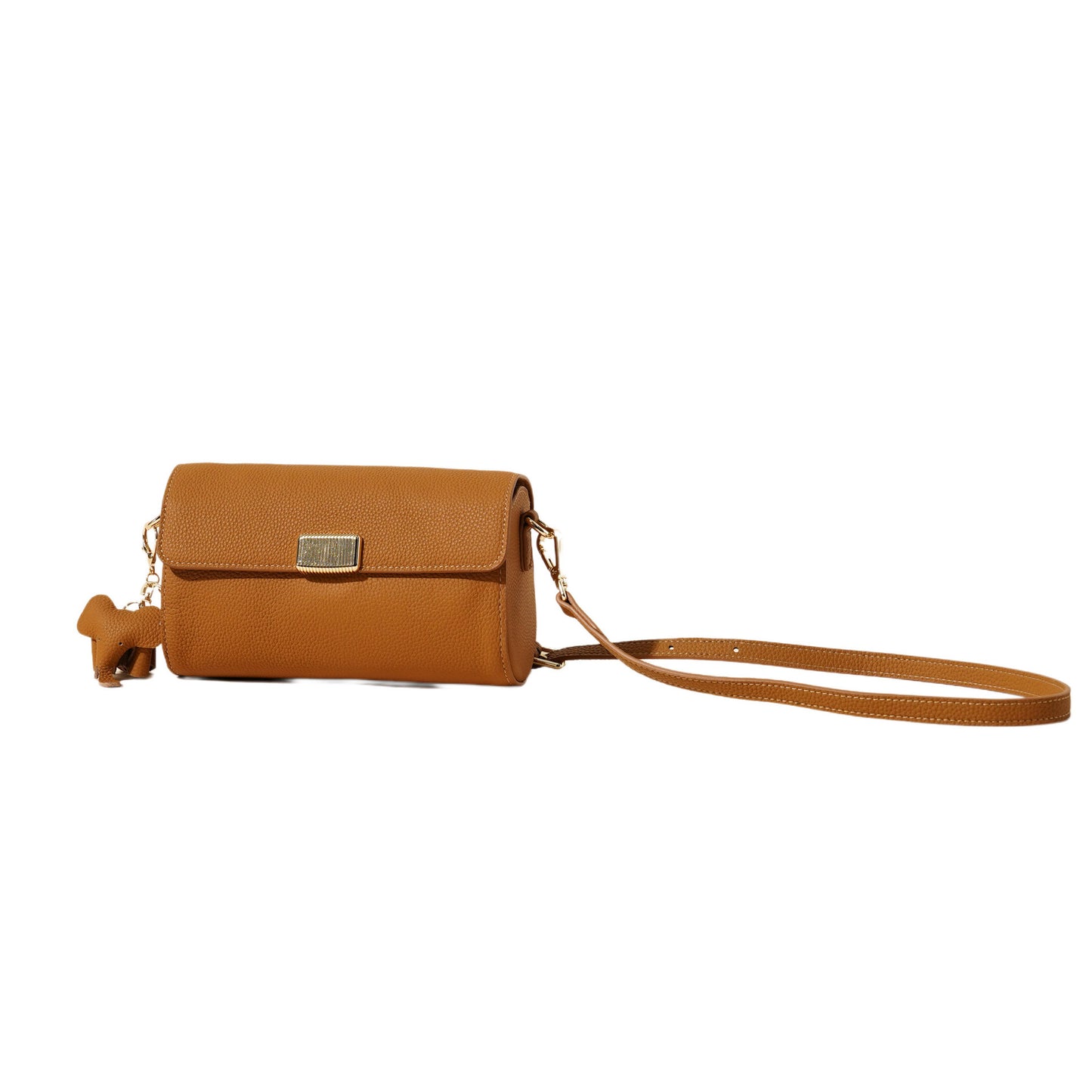 2047 solid small flap crossbody bag