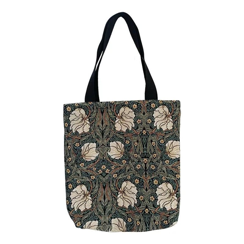 2308 embroidery handbag