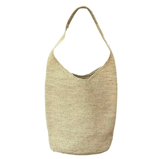 2054 raffia weave beach handbag