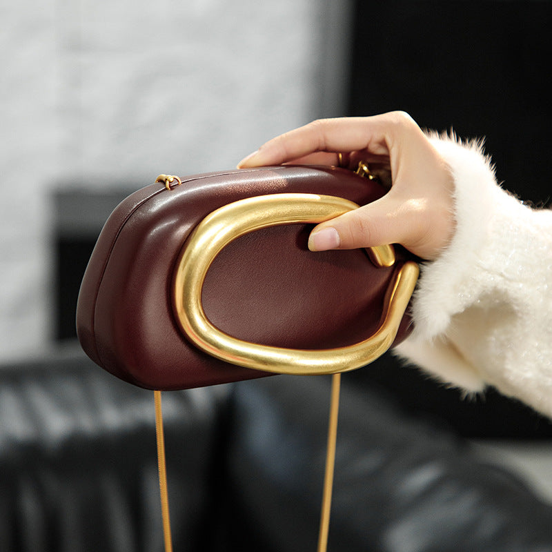 2069 mini vintage chain clutch