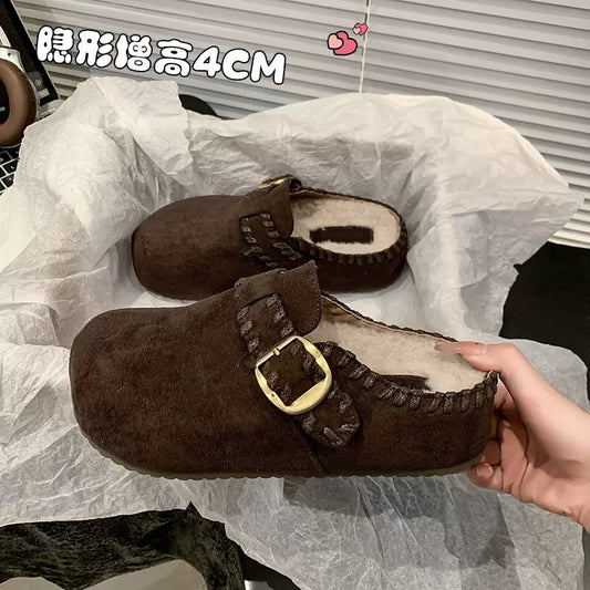 3095 women clog in suede