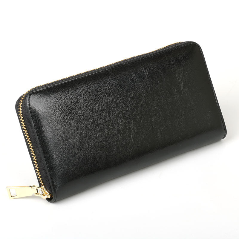 1356 zipper long purse