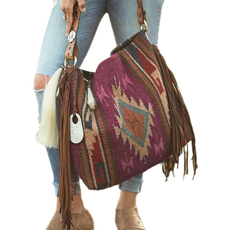 2085 bohemia tassel handbag