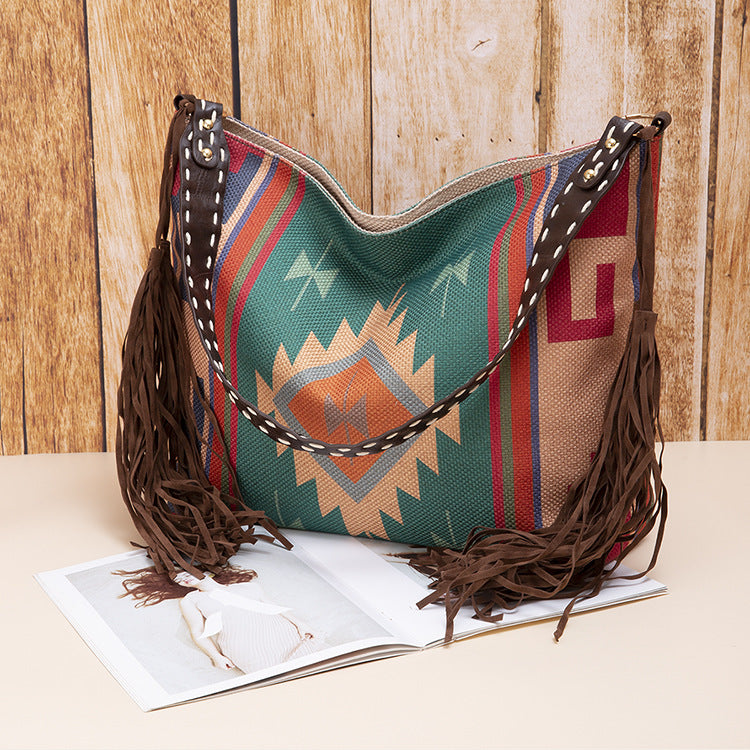 2085 bohemia tassel handbag