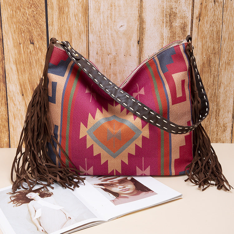2085 bohemia tassel handbag