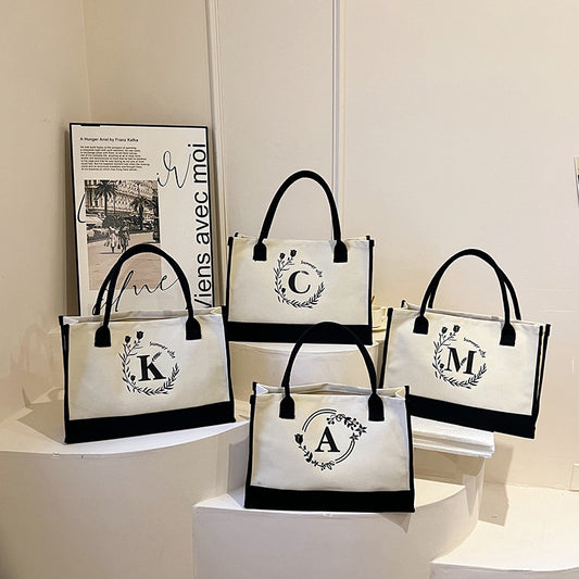 2087 canvas handbag 3size