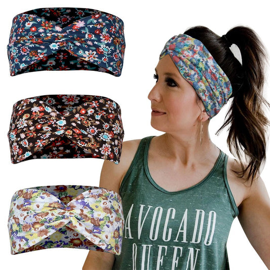 599 fashion flower pattern headband