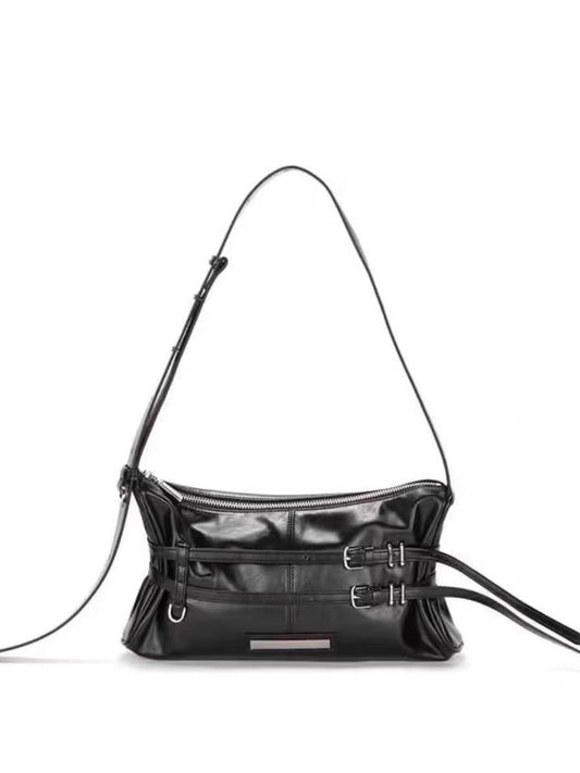 2351 oilx wax leather handbag