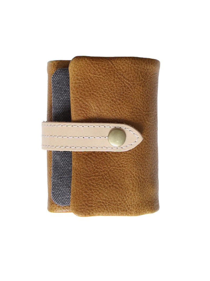 650 genuine leather fold wallet