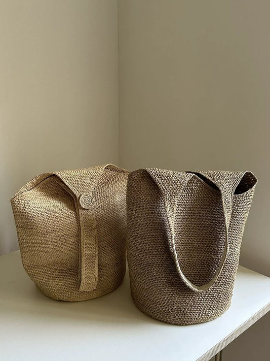 170 large raffia beach bag for women