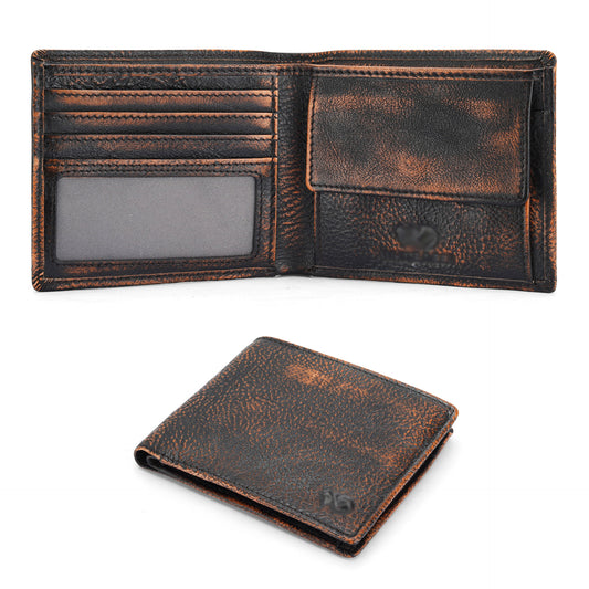2106 men's short fold wallet