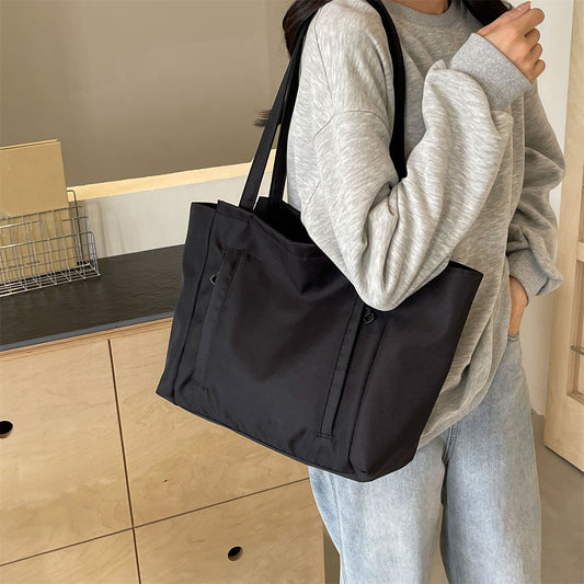 PM1 nylon casual large shopping bag