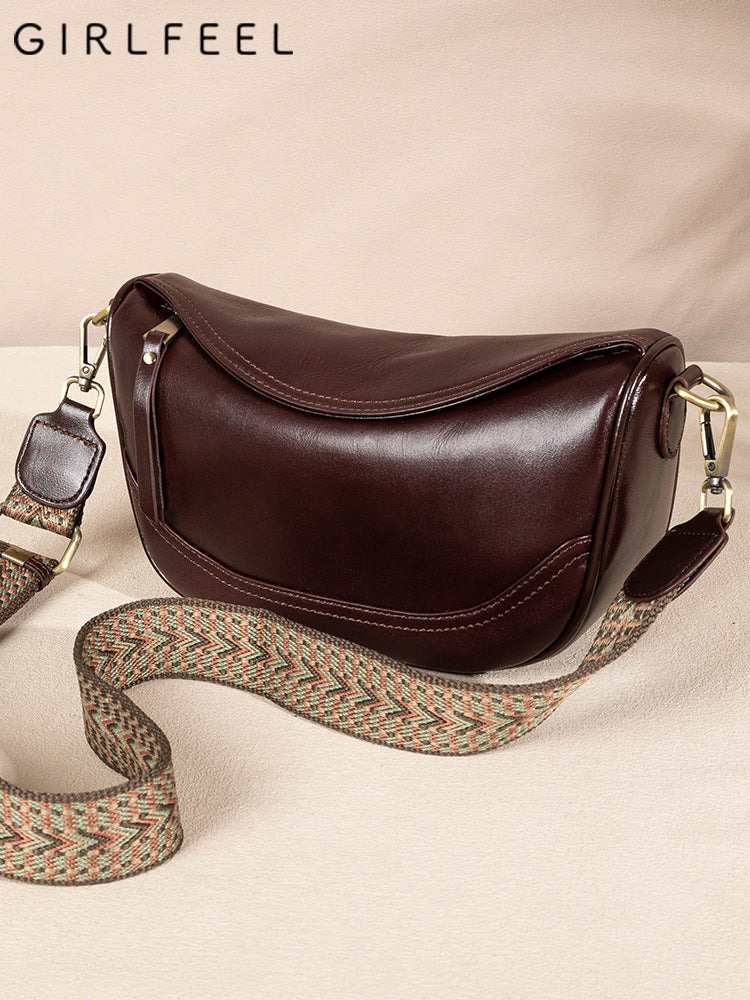 669 wide strap crossbody bag