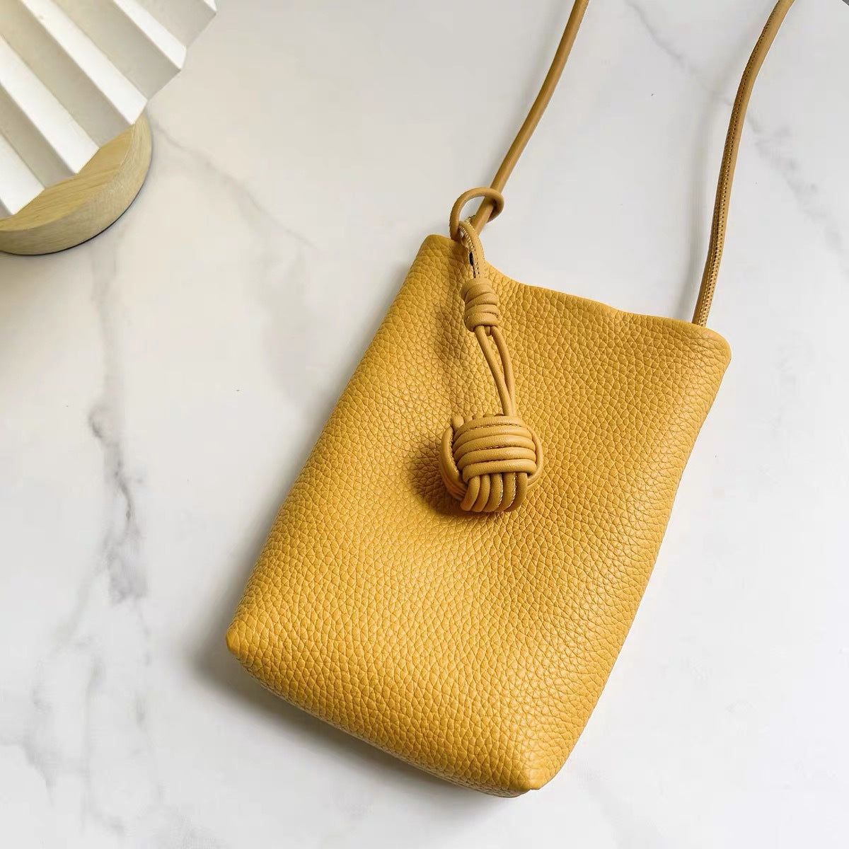 2173 mini genuine leather phone bag