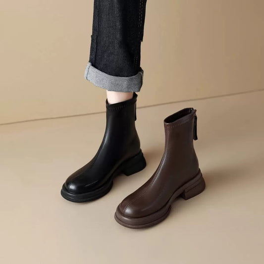 5009 Fashionable women's leather boots