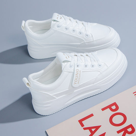 2175 White genuine leather sneaker