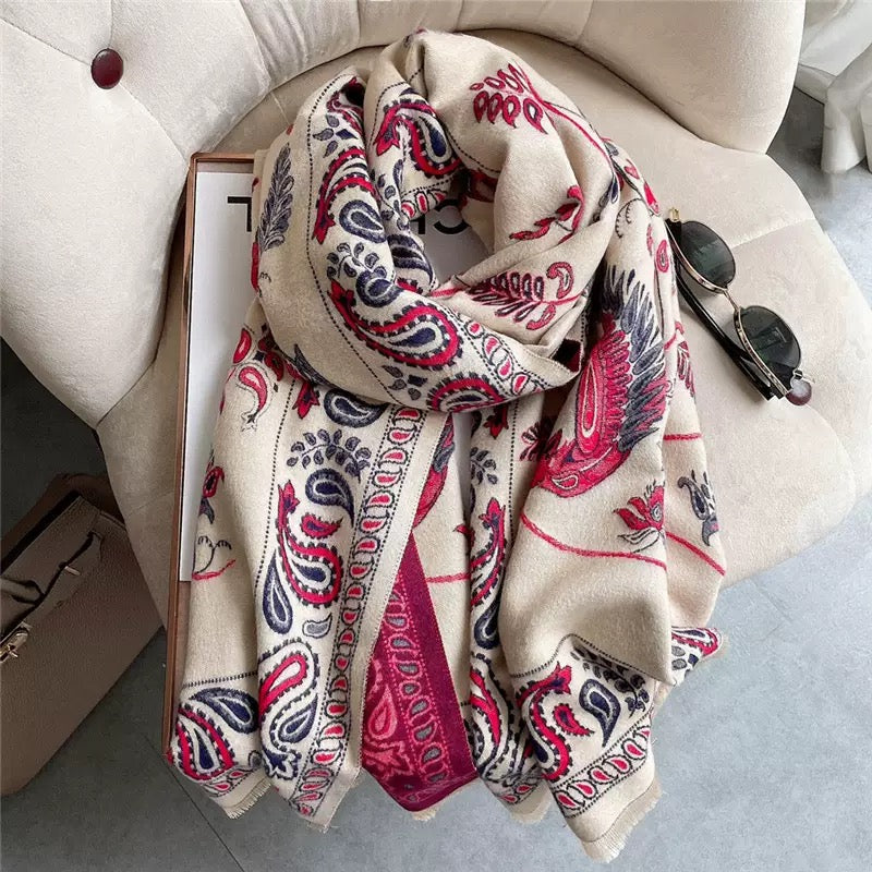 2396 Long women cashmere scarf