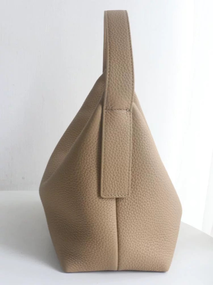 1960 leather tote bag