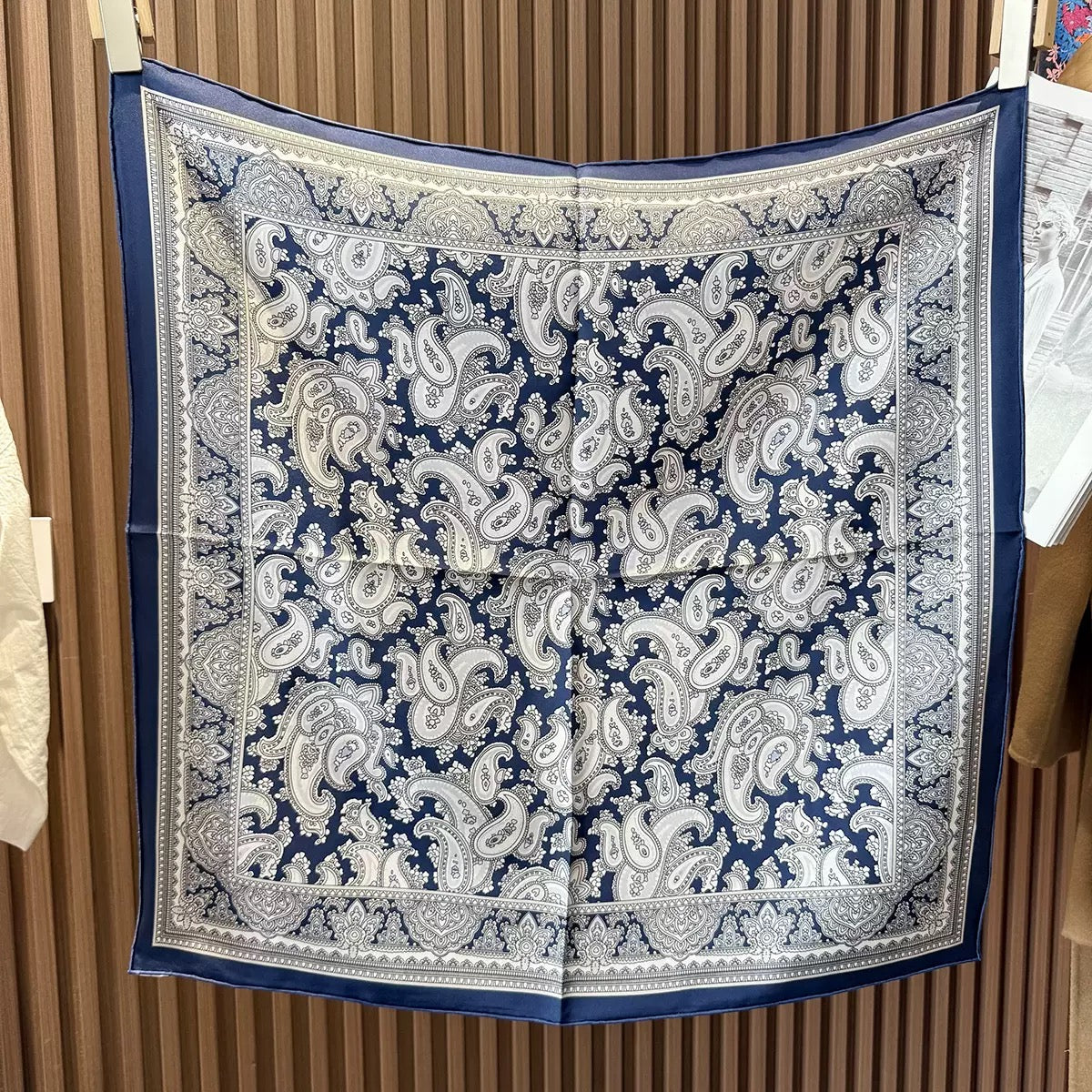 2400 Mulberry silk square scarf