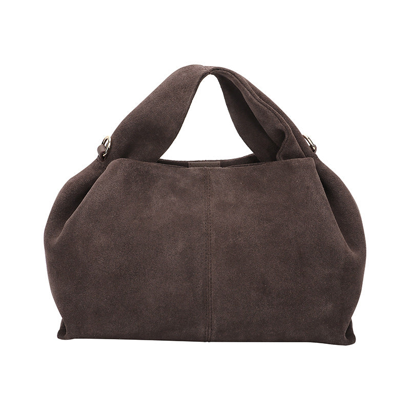 1969-1 suede leather vintage handbag