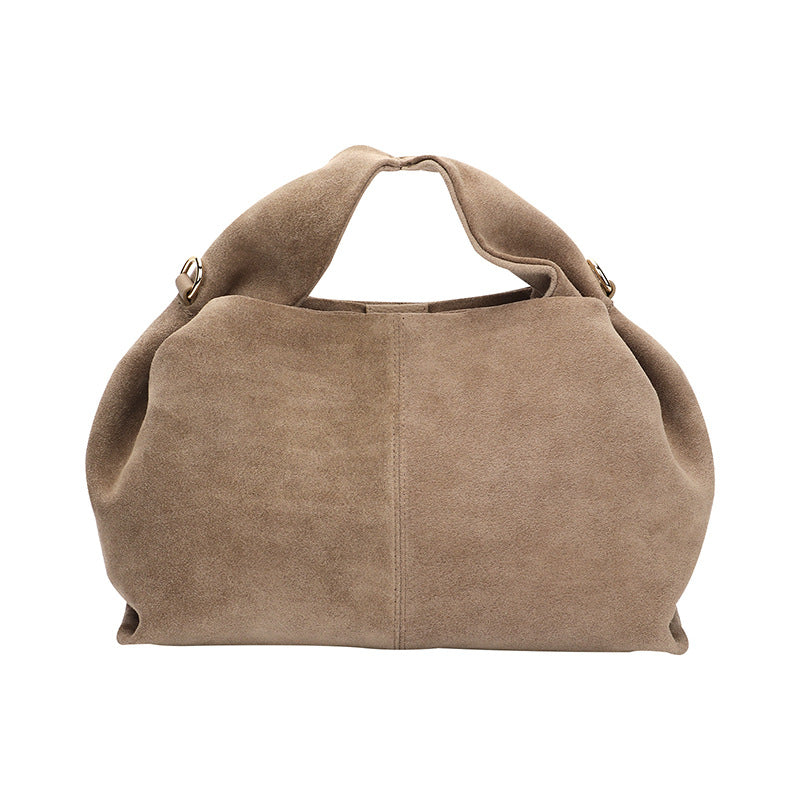 1969-1 suede leather vintage handbag