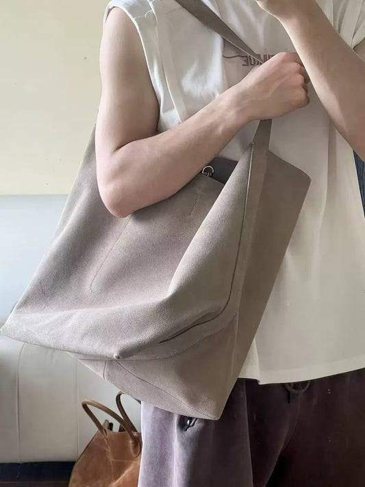 2773 large handbag in suede