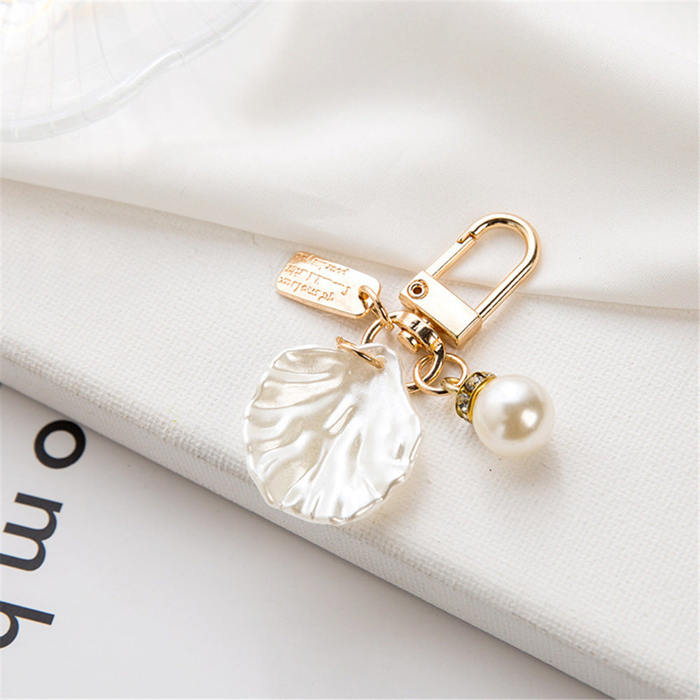 2190 shell pearl keychain