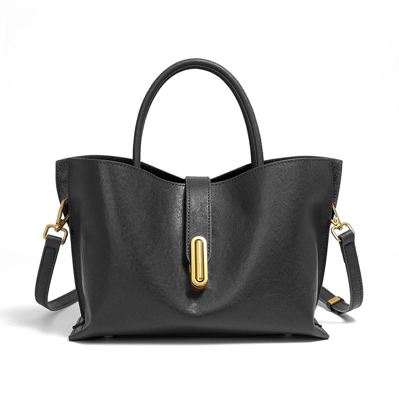 DV-1 classic cowhide handbag