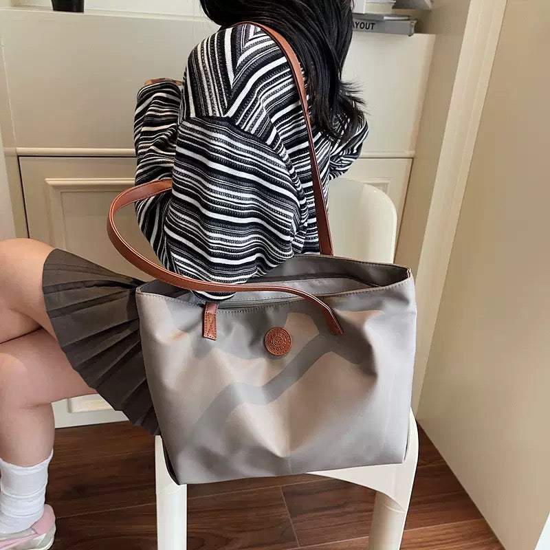 2782 large nylon shopping tote