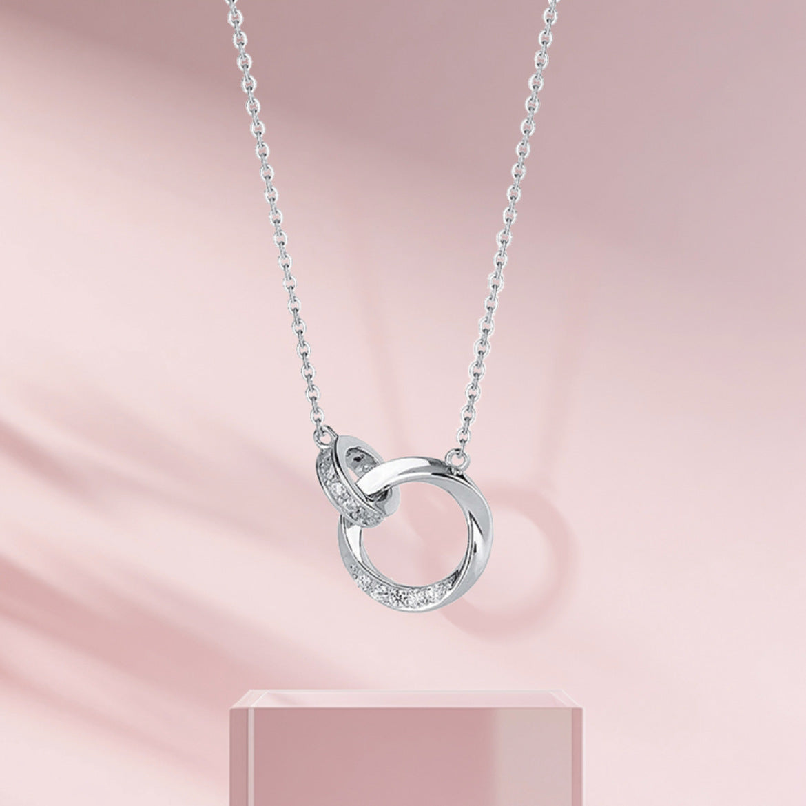 1979 s925 double charming necklace
