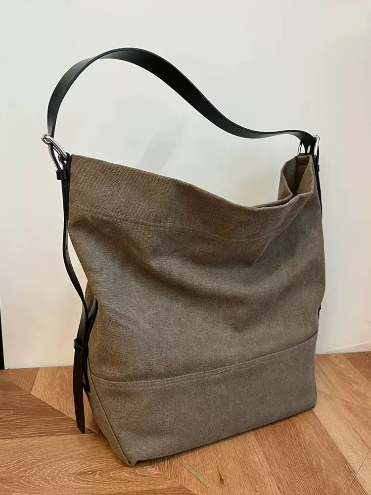 2420 canvas large shoulder bag