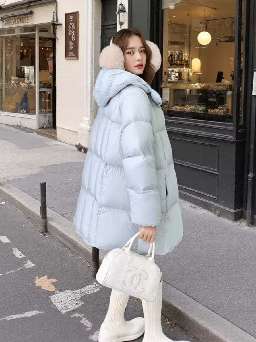 2788 women's winter puffer downcoat