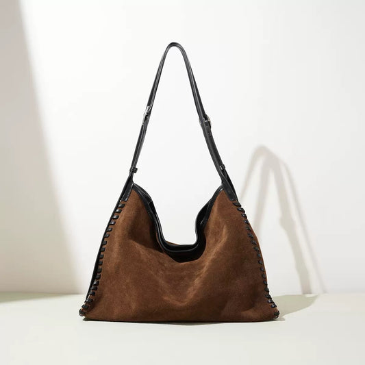 2789 large handbag in suede