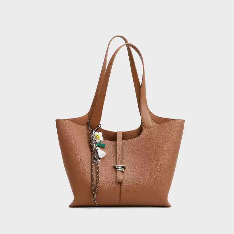 2814 genuine leather large totes