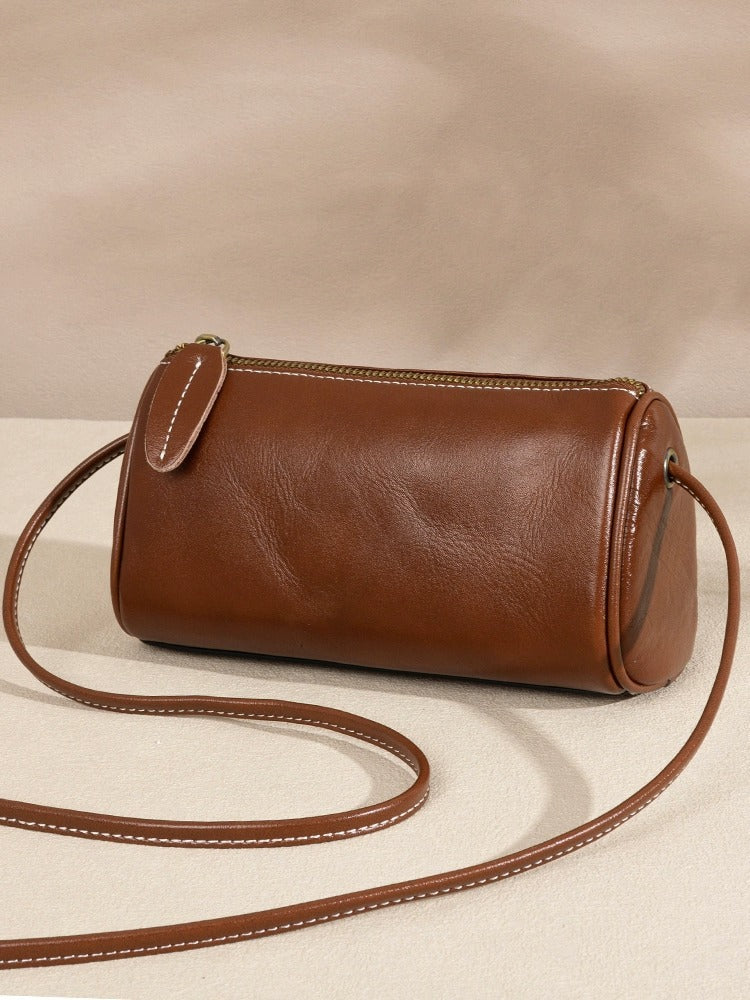 2007-1 genuine leather women boston bag