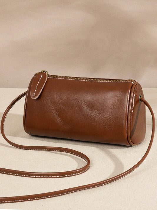 2007-1 genuine leather women boston bag