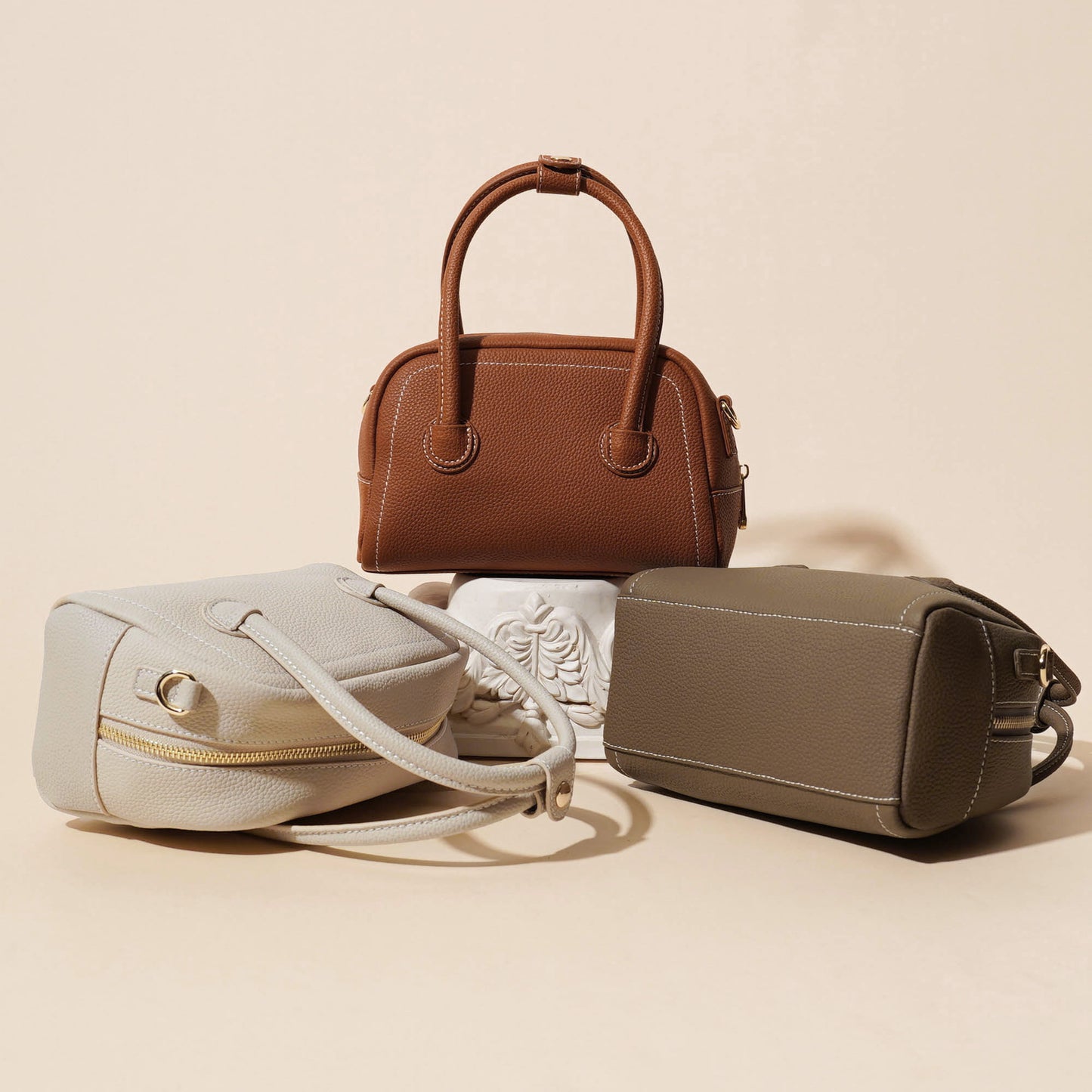 1445 genuine leather women handbag