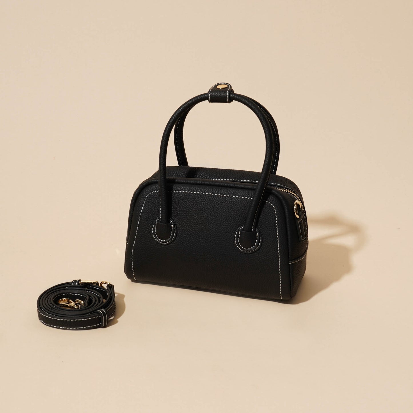 1445 genuine leather women handbag