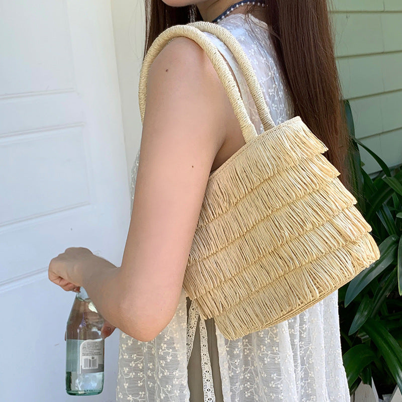 2270 tassel summer beach bag